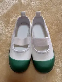 【新品未使用】ムーンスター 上履き グリーン