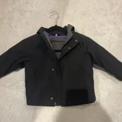 グローバルワーク　フード付き軽量ジャケット　黒　S