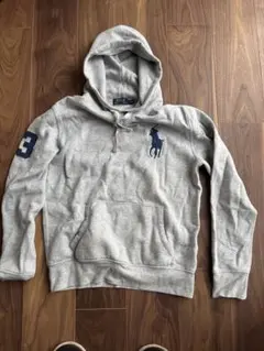 Polo Ralph Lauren ビッグポニーパーカー グレー Mサイズ - メルカリ