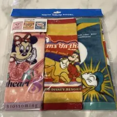 【新品未開封】ディズニー タオル 3枚セット お土産 プレゼント