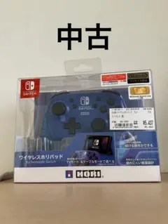 中古 Nintendo Switch 本体 + ワイヤレスホリパッド ワイヤレスホリパッド for Nintendo Switch ブルー【買取価格