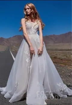 てい様専用！！ココメロディウェディングドレス　低身長の方に！