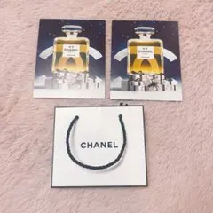 CHANEL ショッパー 小　ポストカード2枚