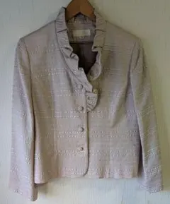 イギン フォーマルジャケット レディース シルク98% アイボリー