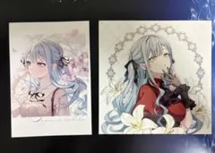 バンドリ　ave mujica 豊川祥子　イラストカード　2枚