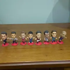 サッカー選手　フィギュア　人形　コカ・コーラ　 8体セット