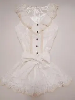 2000s 新品 タグ付き LIZLISA レース ロンパース コンビネゾン