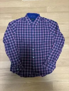 Blue-Walk トゥモローランド　チェック柄 長袖シャツ