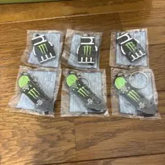 【新品未開封】Monster Energy キーホルダー 6点セットのサムネイル