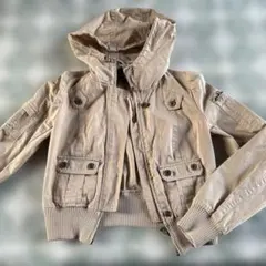 バーバリーブルーレーベルヴィンテージホース刺繍付ジャンパー38