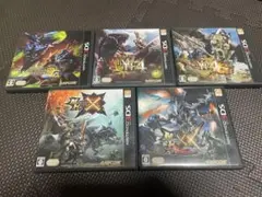 3DS モンスターハンター 5点セット