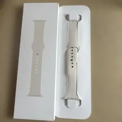 Apple Watch シリコンバンド ホワイト　M/L サイズ