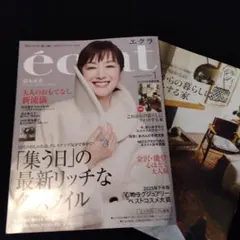 éclat 2026年1月号 別冊付録あり