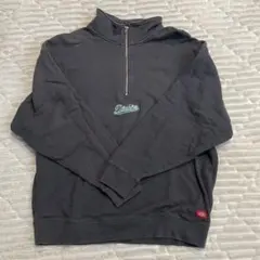 Dickies ハーフジップスウェット M