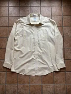 90s L.L.Bean シャツ　コットン　ボタンダウン　ビンテージ　ストライプ