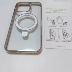 スマホケース iPhoneシリーズ 2023 クリア シルバー ケース