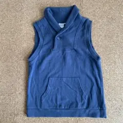 SHIPS シップス キッズ 男の子 ベスト シンプル ネイビー 紺 130