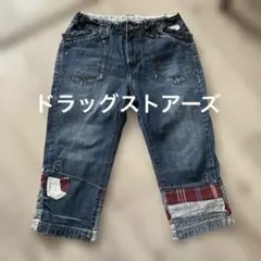 ドラッグストアーズ　可愛いデニム7分パンツ　ブルーのサムネイル