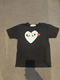 PLAY COMME des GARÇONS Tシャツ ブラックswag 短丈
