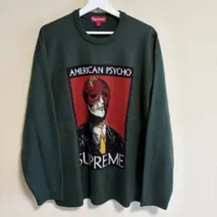 トップス Supreme American Psycho Sweater Green XL 中古・古着通販】SUPREME (シュプリーム) American Psycho Sweater