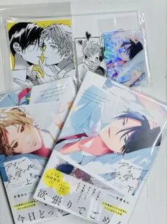 アオハルは愛し愛され上下　ホーリンラブアクリルカード付