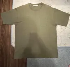 カーキ 色　半袖Tシャツ Sサイズ ポケット付き