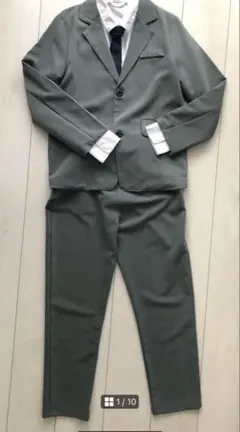 キッズ160 卒業式　入学式　スーツ　フォーマルスーツ