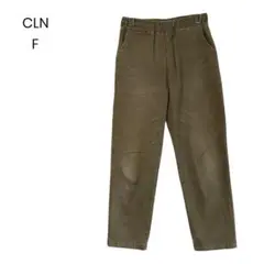 【CLN】ウエストゴムパンツ Fサイズ カーキ ブラウン a0584