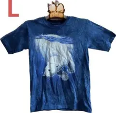 THE MOUNTAIN アニマルプリントTシャツ（しろくま柄） キッズLサイズ