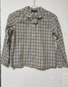 BURBERRY チェック柄シャツ 130A