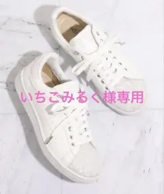 いちごみるく様専用 +dianaスニーカー新品未使用24.0 スニーカー