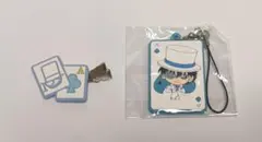 名探偵コナン 怪盗キッド 前髪クリップ ラバーストラップ セット
