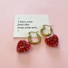 レトロ ピアス(両耳用)
