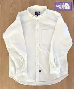 THE NORTH FACE PURPLE LABELホワイトシャツ Lサイズ
