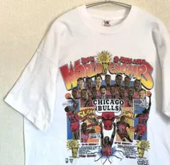 フルーツオブザルーム　半袖カットソー　シカゴブルズ　90sビンテージ　XLサイズ