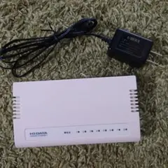I-O DATA 8ポート スイッチングハブ 本体