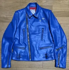 ルイスレザー サイクロン ヴィンテージターコイズ タイトフィット40