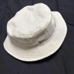 NEW ERA パイル地 バケットハット ホワイト M/Lのサムネイル
