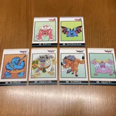 ドラゴンクエスト　Ⅳ&Ⅴ カードダス　6枚セット