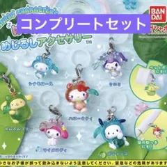 サンリオキャラクターズ けろけろパーティ めじるしアクセサリー 全6種コンプ