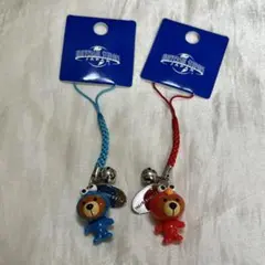 USJ ユニバ セサミストリート エルモ クッキーモンスター ストラップ くま