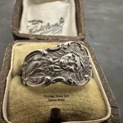 超希少　ヴィンテージ　リング　アンティーク　アメリカ　インディアン　シルバー