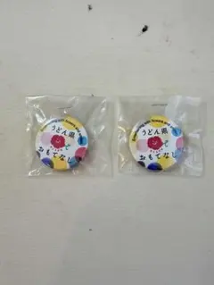 うどん県 おもてなし ピンバッジ 2個セット