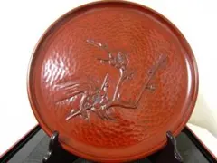 漆器 菓子器 堆朱 山水文 骨董品 漆器 菓子器 堆朱 山水文 骨董品 - メルカリ