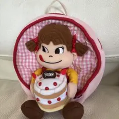 不二家 ペコちゃん ぬいぐるみ リュックのサムネイル
