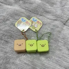 すみっこぐらしキューブラバーマスコット小とんかつ、ペンギン