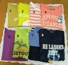 子供服 Tシャツ 3点990円 8点2400円 120 半袖
