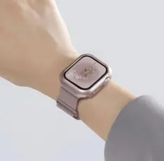 AppleWatch 強化 衝撃防止 キズ防止40mm ローズゴールド