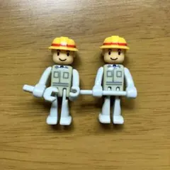 プラキッズ　作業員　スパナ　人形　工事のサムネイル