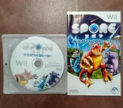 SPORE スポア キミがつくるヒーロー Wii ゲームソフト ウィー